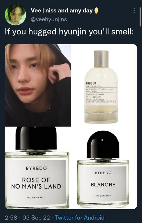 what perfume does hyunjin use.